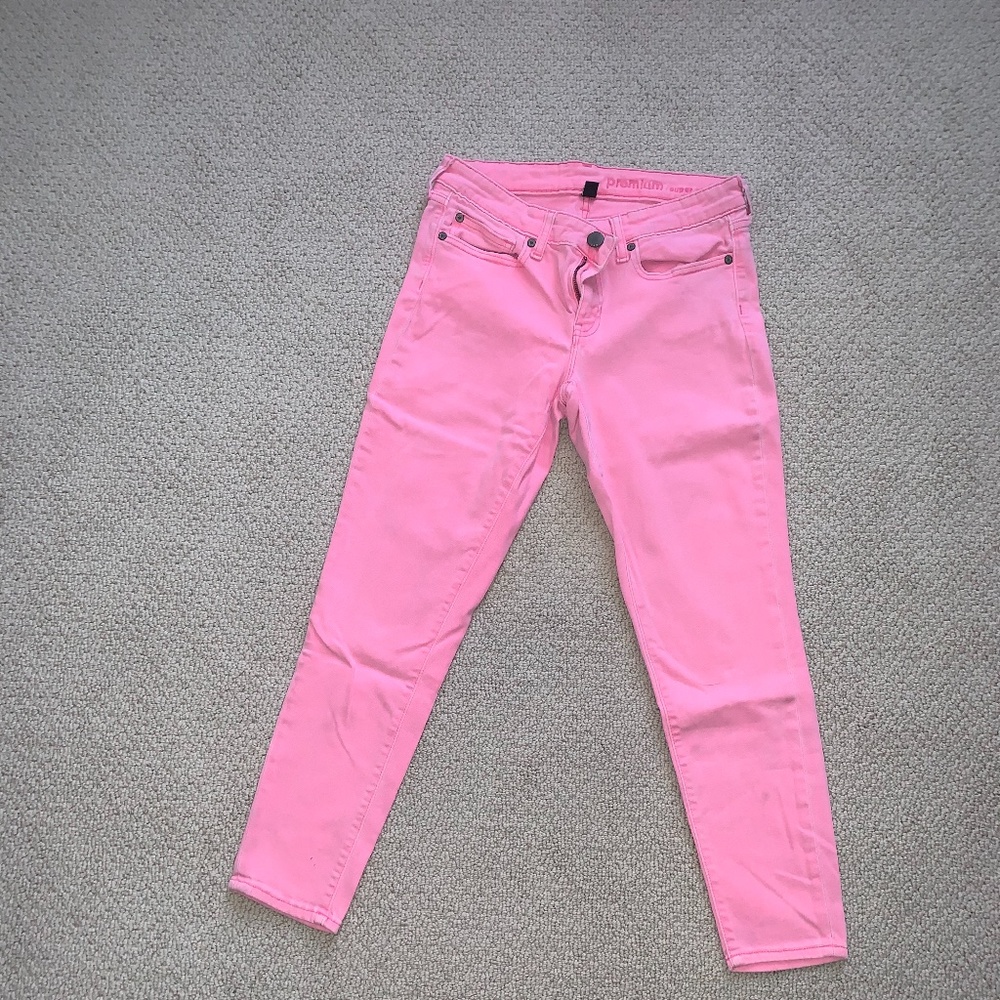 Pink Gap Jeans